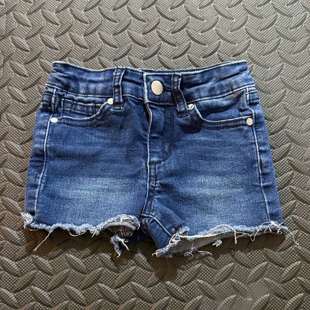 Joes Jeans toddler Frayed Jean denim Shorts 2T